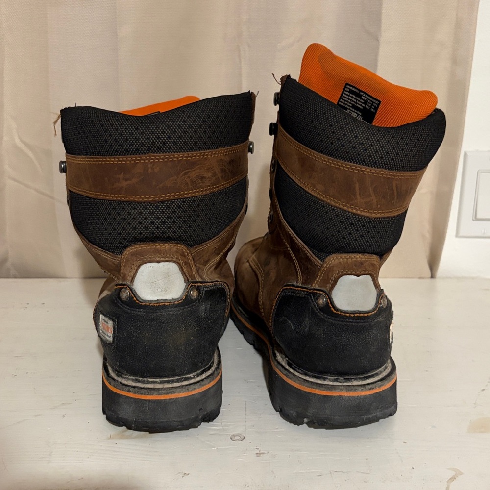 Herman Survivors Steel Toe Leather Work Boots - Picture 5 of 12